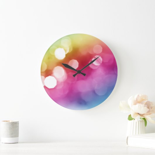 Abstracte gloedwandklok grote klok (Huis)