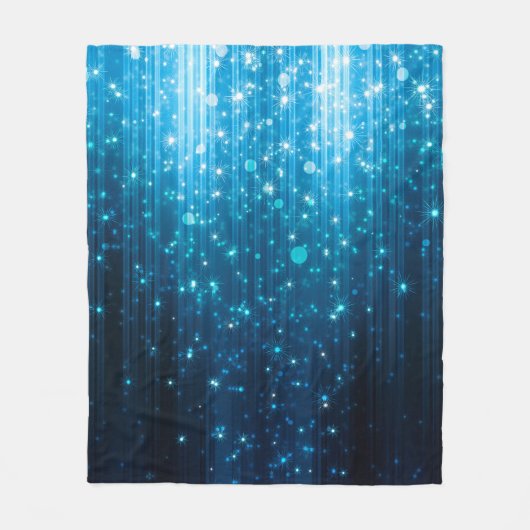 Abstracte gloeiachtergrond fleece deken (Voorkant)