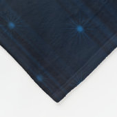 Abstracte gloeiachtergrond fleece deken (Hoek)