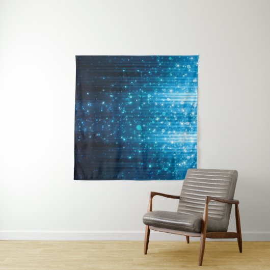 Abstracte gloeiachtergrond wandkleed (In Situ (horizontaal))