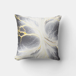 Abstracte gloeiende Energy Tree Art Pillow Kussen