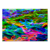 Abstracte gloeiende regenboog (Voorkant Horizontaal)