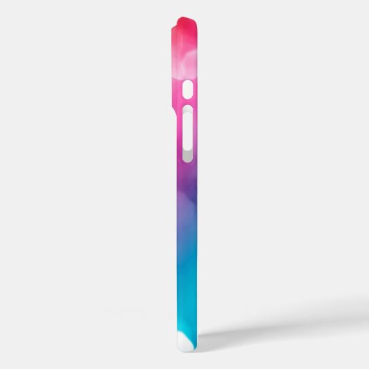 Abstracte Glow iPhone 16 Plus Hoesje (Achterkant / Links)