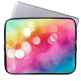 Abstracte Glow-laptophoes Laptop Sleeve