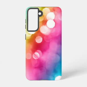 Abstracte Glow Samsung Galaxy S21 telefoonhoesje Hoesje