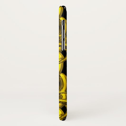 ABSTRACTE GOLD CELTIC KENNIS MET KLEURSTONEN Case-Mate iPhone CASE (Achterkant/links)