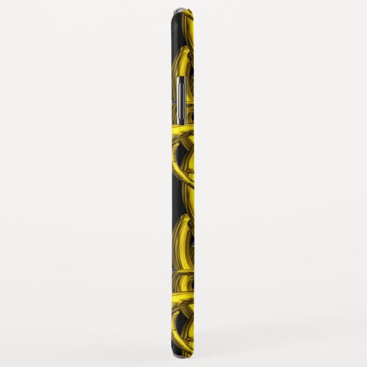 ABSTRACTE GOLD CELTIC KENNIS MET KLEURSTONEN Case-Mate iPhone CASE (Achterkant/rechts)