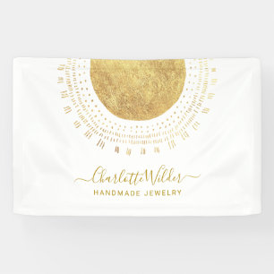 Abstracte Gold Circle Handmade Jewelry Business Ca Spandoek