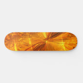 Abstracte Gold Combs Persoonlijk Skateboard (Horizontaal)