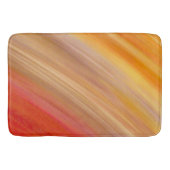 Abstracte Gold- en Red Streaks Badmat (Voorkant)