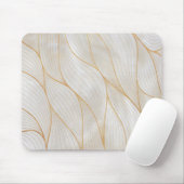 Abstracte Gold Leaves Artwork | MUISMAT (Met muis)
