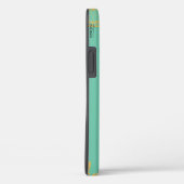 Abstracte Gold Tusquoise-gebouwen Case-Mate iPhone Case (Achterkant / Rechts)
