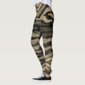 Abstracte Golden Army Leggings (Links)