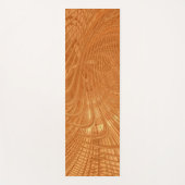 Abstracte Golden Art Wavy yogamat (Voorkant)
