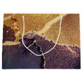 Abstracte Golden Groot Cadeauzakje (Voorkant)