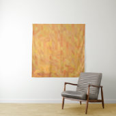 Abstracte Golden Hawaiian Tapestry Wandkleed (In Situ (horizontaal))
