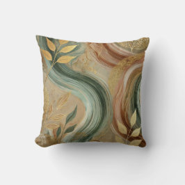 Abstracte Golden Leaf ARTWORK STIJL 13 Kussen