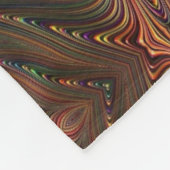 Abstracte golf caleidoscoop deken (Hoek)