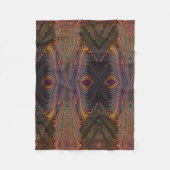 Abstracte golf caleidoscoop deken (Voorkant)
