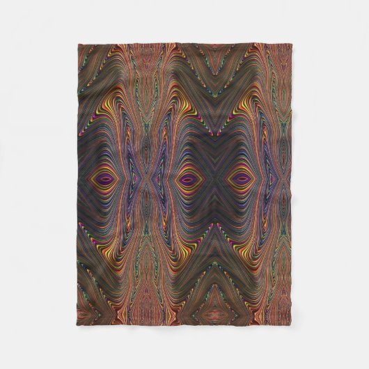 Abstracte golf caleidoscoop deken (Voorkant)