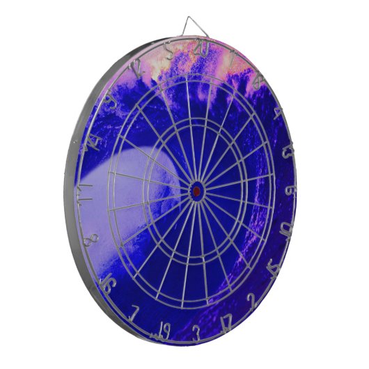 Abstracte golf dartbord (Voorkant Links)