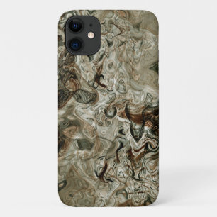 Abstracte golf gemarmerd Case-Mate iPhone case