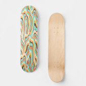 Abstracte golf persoonlijk skateboard (Voorkant)