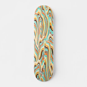 Abstracte golf persoonlijk skateboard