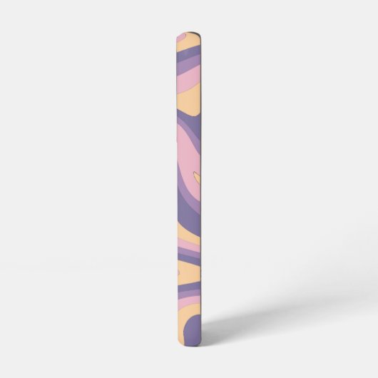 abstracte golf Telefoonhoes Samsung Galaxy Hoesje (Linkerkant)