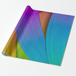 Abstracte golfachtergrond. 3D illustratie.3d, 3d i Cadeaupapier