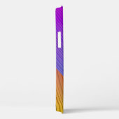 Abstracte golfachtergrond. 3D illustratie.3d, 3d i Case-Mate iPhone Case (Achterkant / Rechts)