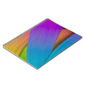 Abstracte golfachtergrond. 3D illustratie.3d, 3d i Notitieboek (Linkerzijde)