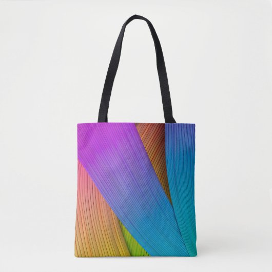 Abstracte golfachtergrond. 3D illustratie.3d, 3d i Tote Bag (Voorkant)