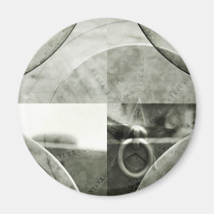 Abstracte golfbreker in Star Magnet