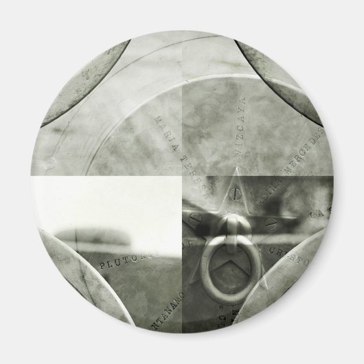 Abstracte golfbreker in Star Magnet (Voorkant)