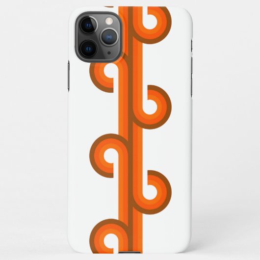 Abstracte golflengten van de heup Fusion Fine Art iPhone Hoesje (Achterkant)