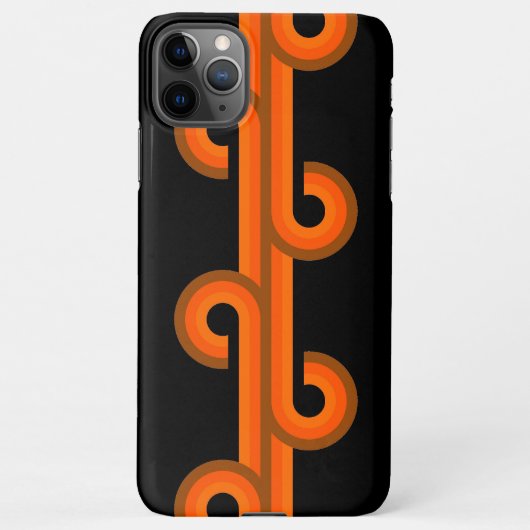 Abstracte golflengten van de heup Fusion Fine Art  iPhone Hoesje (Achterkant)