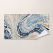 Abstracte golven 3 badhanddoeken bad handdoek (Handdoek)