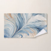 Abstracte golven 4 badhanddoeken bad handdoek (Handdoek)