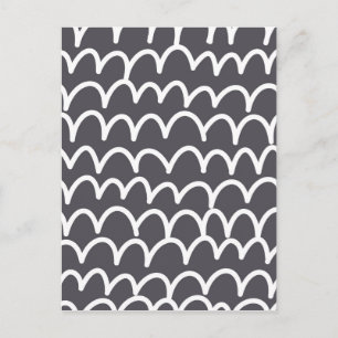 Abstracte golven briefkaart