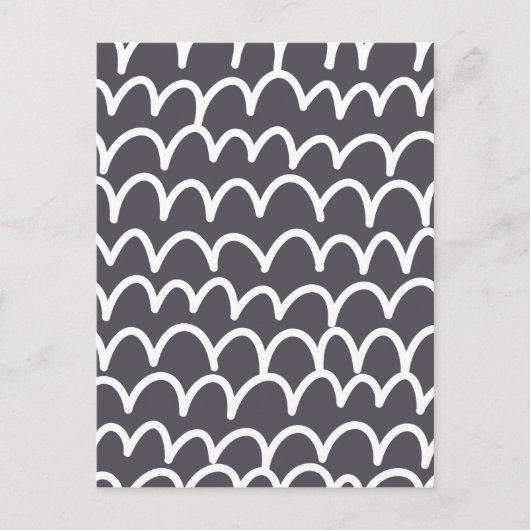 Abstracte golven briefkaart (Voorkant)