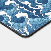 Abstracte golven bureaumat (Hoek)