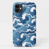 Abstracte golven Case-Mate iPhone case (Achterkant)