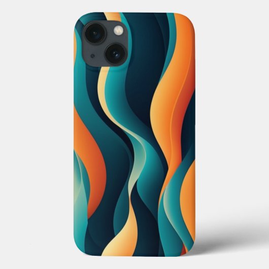 ABSTRACTE GOLVEN Case-Mate iPhone CASE (Achterkant)
