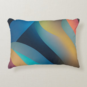 Abstracte golven en wervelingen 29 accent kussen