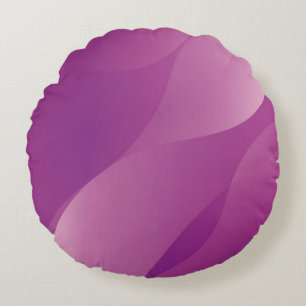 Abstracte golven. Futuristische technologiestandaa Rond Kussen