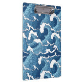 Abstracte golven klembord (Rechts)