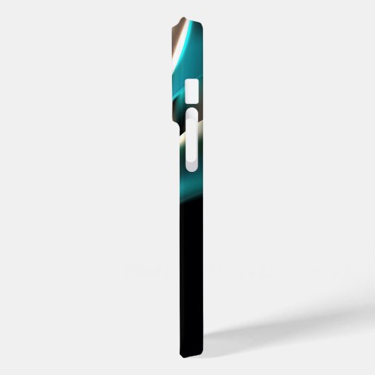 Abstracte Golven Luxe Goud en Groen Case-Mate iPhone Case (Achterkant / Links)