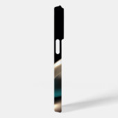 Abstracte Golven Luxe Goud en Groen Case-Mate iPhone Case (Achterkant / Rechts)