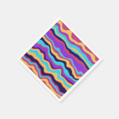 Abstracte golven servet (Hoek)